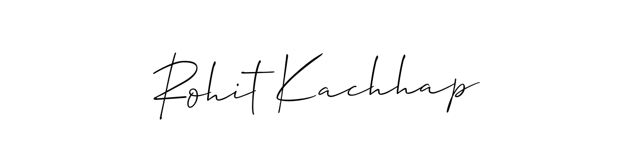 Best and Professional Signature Style for Rohit Kachhap. Allison_Script Best Signature Style Collection. Rohit Kachhap signature style 2 images and pictures png