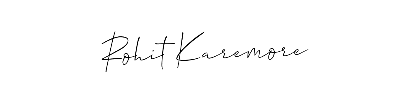 Here are the top 10 professional signature styles for the name Rohit Karemore. These are the best autograph styles you can use for your name. Rohit Karemore signature style 2 images and pictures png