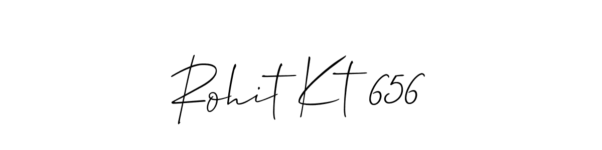 Use a signature maker to create a handwritten signature online. With this signature software, you can design (Allison_Script) your own signature for name Rohit Kt 656. Rohit Kt 656 signature style 2 images and pictures png