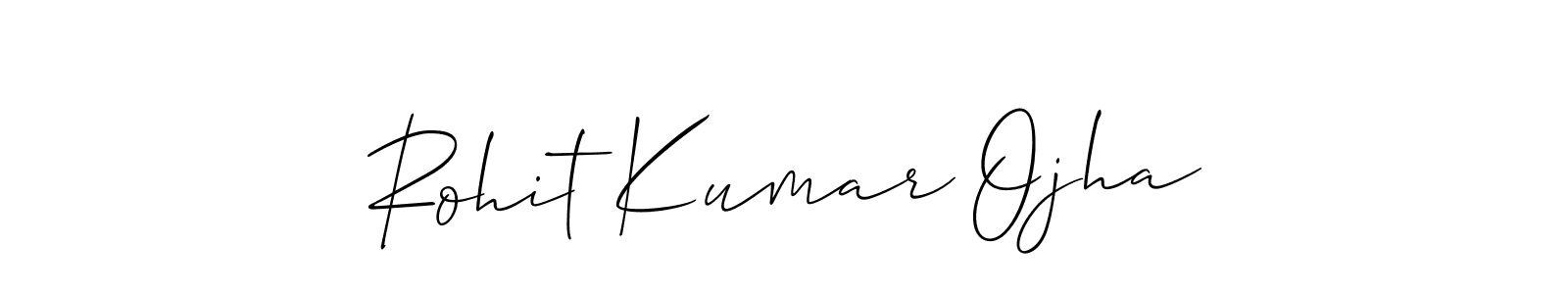 How to Draw Rohit Kumar Ojha signature style? Allison_Script is a latest design signature styles for name Rohit Kumar Ojha. Rohit Kumar Ojha signature style 2 images and pictures png