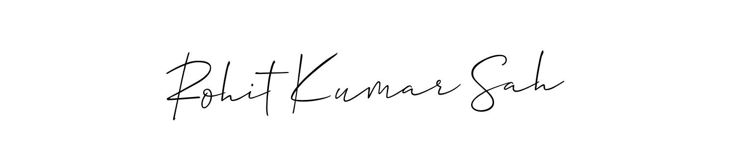 Make a beautiful signature design for name Rohit Kumar Sah. Use this online signature maker to create a handwritten signature for free. Rohit Kumar Sah signature style 2 images and pictures png