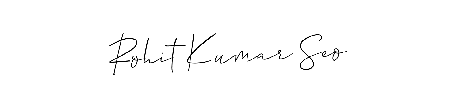 How to Draw Rohit Kumar Seo signature style? Allison_Script is a latest design signature styles for name Rohit Kumar Seo. Rohit Kumar Seo signature style 2 images and pictures png