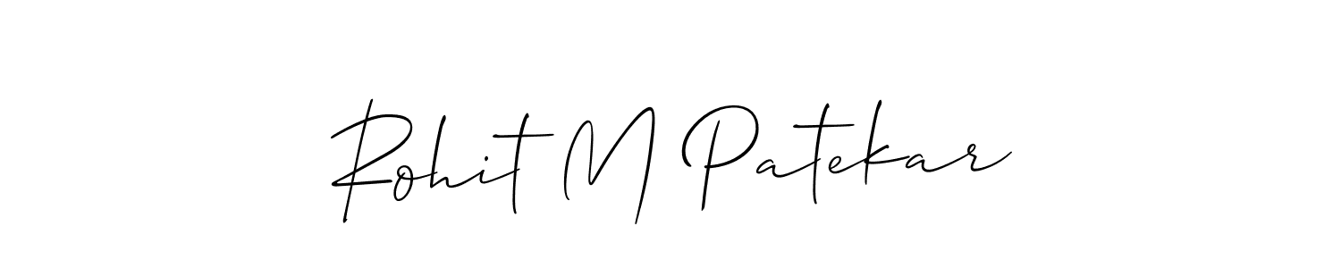 Make a beautiful signature design for name Rohit M Patekar. Use this online signature maker to create a handwritten signature for free. Rohit M Patekar signature style 2 images and pictures png