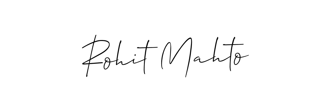 Check out images of Autograph of Rohit Mahto name. Actor Rohit Mahto Signature Style. Allison_Script is a professional sign style online. Rohit Mahto signature style 2 images and pictures png