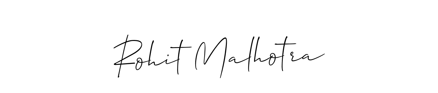 Also You can easily find your signature by using the search form. We will create Rohit Malhotra name handwritten signature images for you free of cost using Allison_Script sign style. Rohit Malhotra signature style 2 images and pictures png