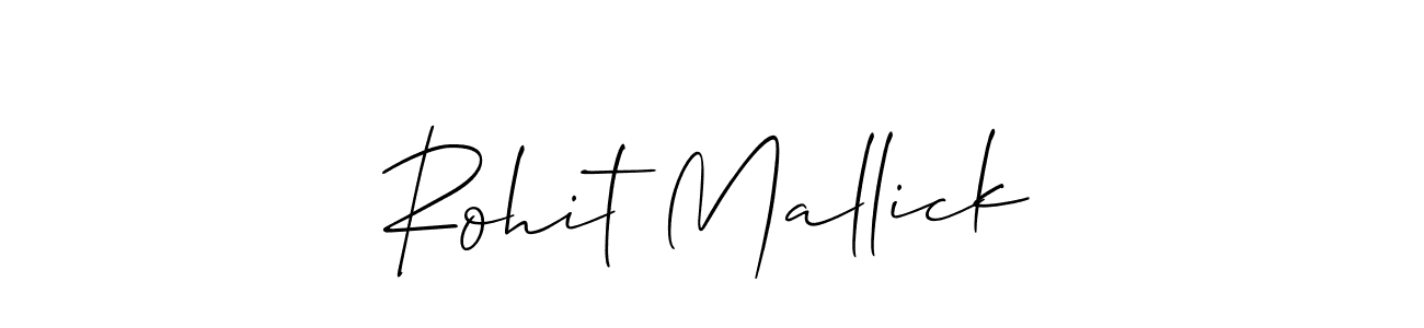 How to Draw Rohit Mallick signature style? Allison_Script is a latest design signature styles for name Rohit Mallick. Rohit Mallick signature style 2 images and pictures png