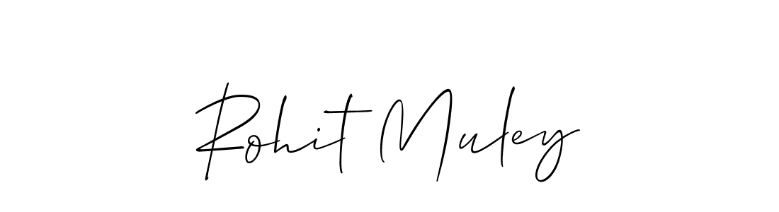 Similarly Allison_Script is the best handwritten signature design. Signature creator online .You can use it as an online autograph creator for name Rohit Muley. Rohit Muley signature style 2 images and pictures png