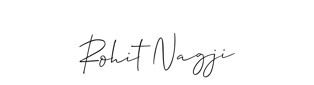 Similarly Allison_Script is the best handwritten signature design. Signature creator online .You can use it as an online autograph creator for name Rohit Nagji. Rohit Nagji signature style 2 images and pictures png