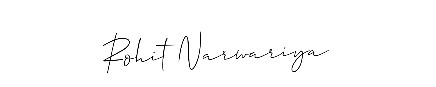 How to Draw Rohit Narwariya signature style? Allison_Script is a latest design signature styles for name Rohit Narwariya. Rohit Narwariya signature style 2 images and pictures png