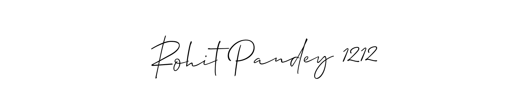 Make a beautiful signature design for name Rohit Pandey 1212. Use this online signature maker to create a handwritten signature for free. Rohit Pandey 1212 signature style 2 images and pictures png