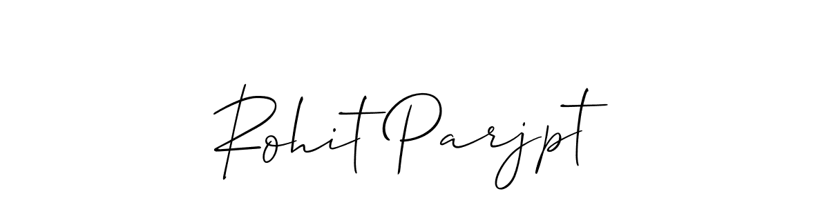 Make a beautiful signature design for name Rohit Parjpt. Use this online signature maker to create a handwritten signature for free. Rohit Parjpt signature style 2 images and pictures png