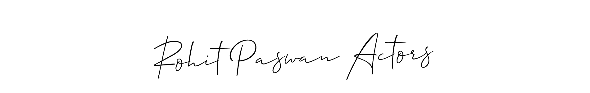 Best and Professional Signature Style for Rohit Paswan Actors. Allison_Script Best Signature Style Collection. Rohit Paswan Actors signature style 2 images and pictures png
