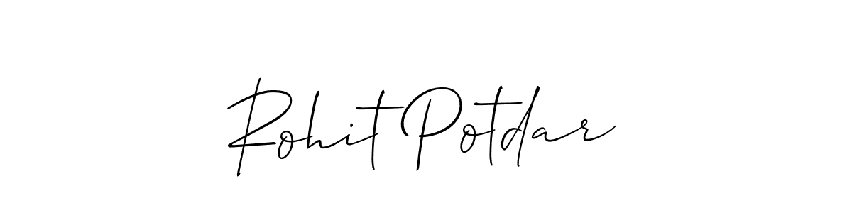 Check out images of Autograph of Rohit Potdar name. Actor Rohit Potdar Signature Style. Allison_Script is a professional sign style online. Rohit Potdar signature style 2 images and pictures png