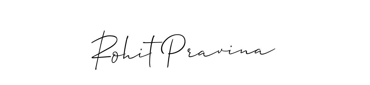 Make a beautiful signature design for name Rohit Pravina. Use this online signature maker to create a handwritten signature for free. Rohit Pravina signature style 2 images and pictures png