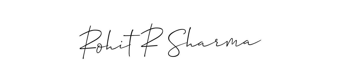 Best and Professional Signature Style for Rohit R Sharma. Allison_Script Best Signature Style Collection. Rohit R Sharma signature style 2 images and pictures png