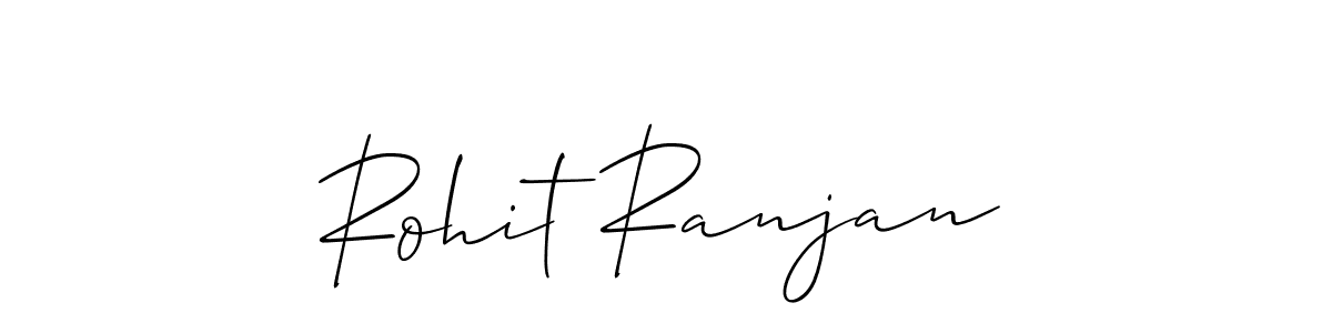 Best and Professional Signature Style for Rohit Ranjan. Allison_Script Best Signature Style Collection. Rohit Ranjan signature style 2 images and pictures png