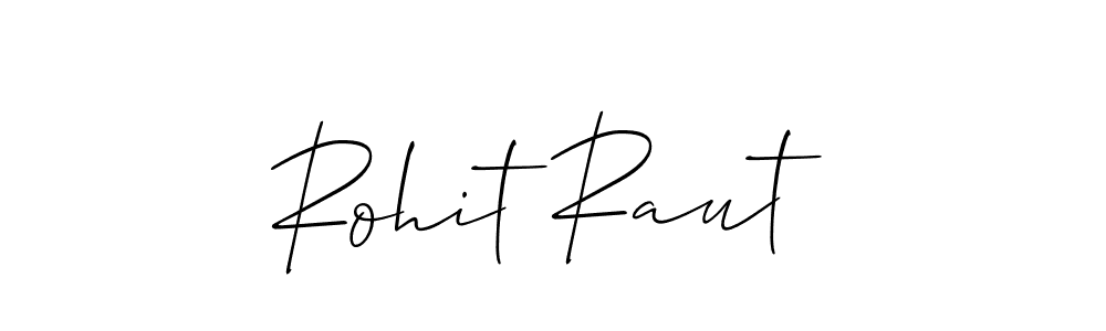 This is the best signature style for the Rohit Raut name. Also you like these signature font (Allison_Script). Mix name signature. Rohit Raut signature style 2 images and pictures png