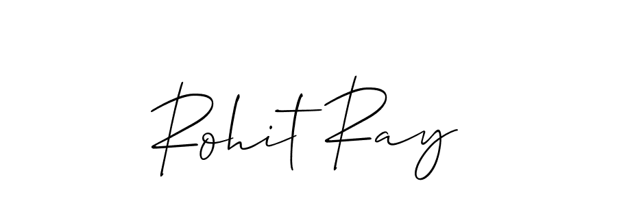 How to Draw Rohit Ray signature style? Allison_Script is a latest design signature styles for name Rohit Ray. Rohit Ray signature style 2 images and pictures png