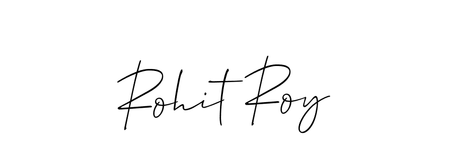 How to make Rohit Roy signature? Allison_Script is a professional autograph style. Create handwritten signature for Rohit Roy name. Rohit Roy signature style 2 images and pictures png