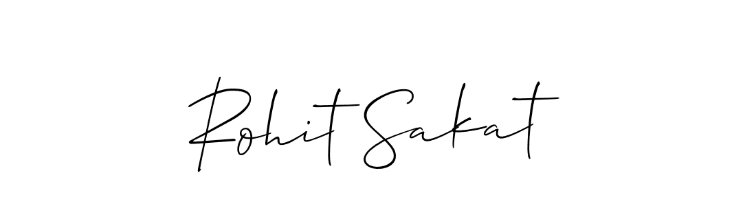 Best and Professional Signature Style for Rohit Sakat. Allison_Script Best Signature Style Collection. Rohit Sakat signature style 2 images and pictures png