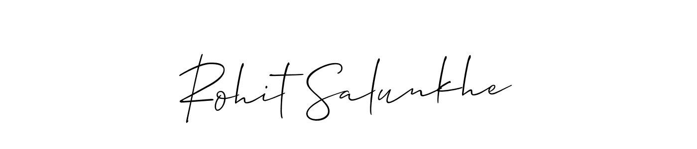 You can use this online signature creator to create a handwritten signature for the name Rohit Salunkhe. This is the best online autograph maker. Rohit Salunkhe signature style 2 images and pictures png