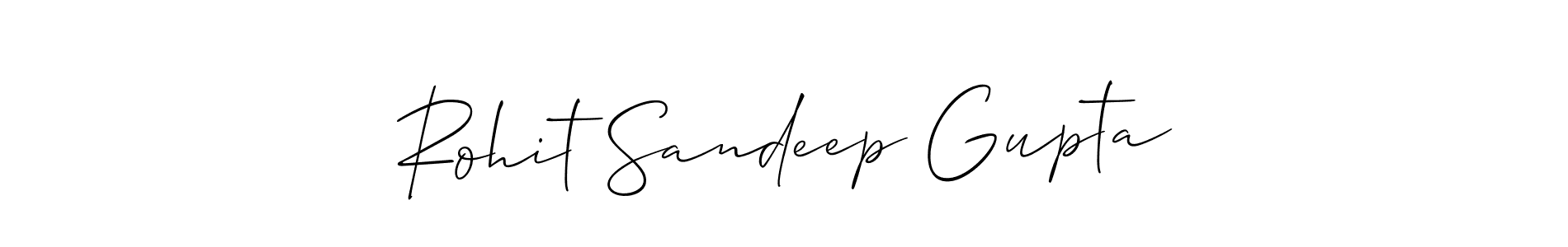 How to Draw Rohit Sandeep Gupta signature style? Allison_Script is a latest design signature styles for name Rohit Sandeep Gupta. Rohit Sandeep Gupta signature style 2 images and pictures png