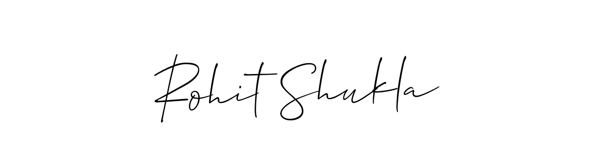 Rohit Shukla stylish signature style. Best Handwritten Sign (Allison_Script) for my name. Handwritten Signature Collection Ideas for my name Rohit Shukla. Rohit Shukla signature style 2 images and pictures png