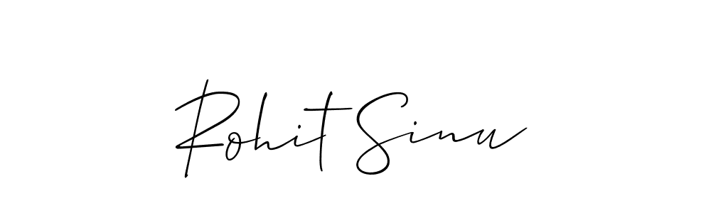 Once you've used our free online signature maker to create your best signature Allison_Script style, it's time to enjoy all of the benefits that Rohit Sinu name signing documents. Rohit Sinu signature style 2 images and pictures png