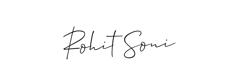 Check out images of Autograph of Rohit Soni name. Actor Rohit Soni Signature Style. Allison_Script is a professional sign style online. Rohit Soni signature style 2 images and pictures png