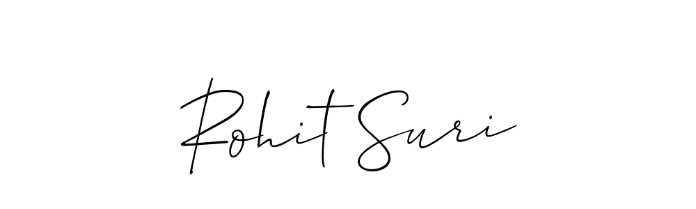 Best and Professional Signature Style for Rohit Suri. Allison_Script Best Signature Style Collection. Rohit Suri signature style 2 images and pictures png