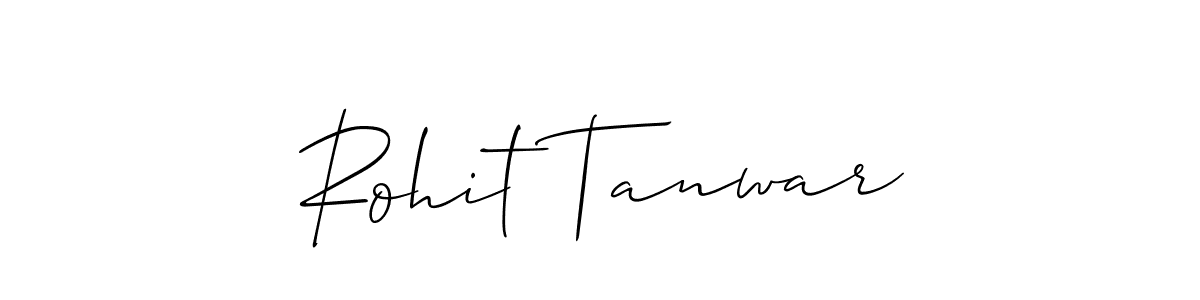Also You can easily find your signature by using the search form. We will create Rohit Tanwar name handwritten signature images for you free of cost using Allison_Script sign style. Rohit Tanwar signature style 2 images and pictures png