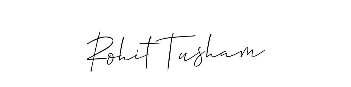 Once you've used our free online signature maker to create your best signature Allison_Script style, it's time to enjoy all of the benefits that Rohit Tusham name signing documents. Rohit Tusham signature style 2 images and pictures png