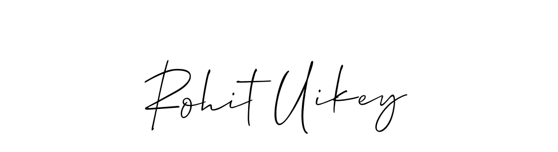 if you are searching for the best signature style for your name Rohit Uikey. so please give up your signature search. here we have designed multiple signature styles  using Allison_Script. Rohit Uikey signature style 2 images and pictures png