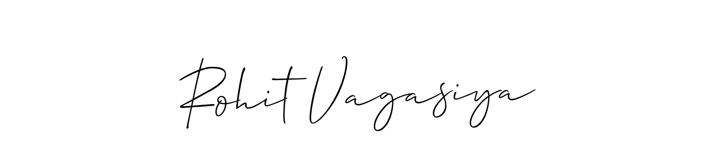 You can use this online signature creator to create a handwritten signature for the name Rohit Vagasiya. This is the best online autograph maker. Rohit Vagasiya signature style 2 images and pictures png
