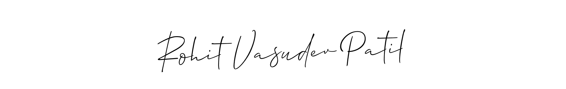 Also we have Rohit Vasudev Patil name is the best signature style. Create professional handwritten signature collection using Allison_Script autograph style. Rohit Vasudev Patil signature style 2 images and pictures png