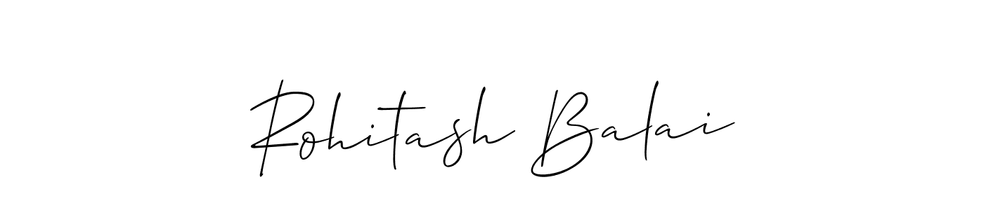 Also we have Rohitash Balai name is the best signature style. Create professional handwritten signature collection using Allison_Script autograph style. Rohitash Balai signature style 2 images and pictures png