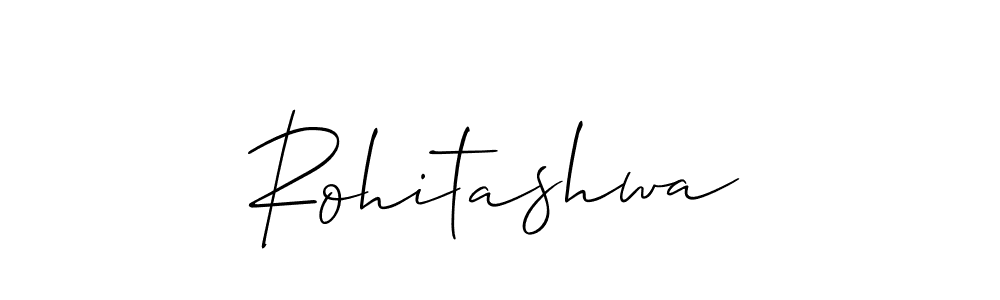 Make a short Rohitashwa signature style. Manage your documents anywhere anytime using Allison_Script. Create and add eSignatures, submit forms, share and send files easily. Rohitashwa signature style 2 images and pictures png