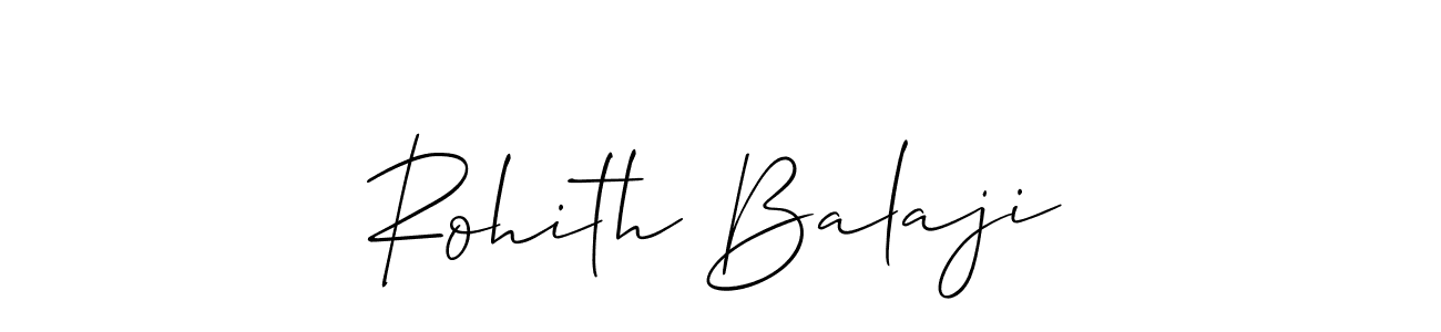 Make a beautiful signature design for name Rohith Balaji. Use this online signature maker to create a handwritten signature for free. Rohith Balaji signature style 2 images and pictures png