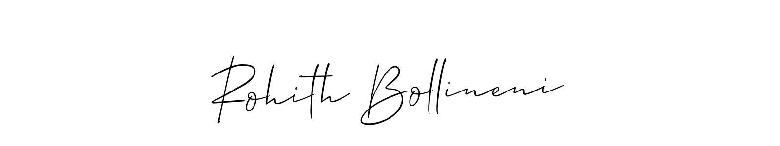 Make a beautiful signature design for name Rohith Bollineni. Use this online signature maker to create a handwritten signature for free. Rohith Bollineni signature style 2 images and pictures png