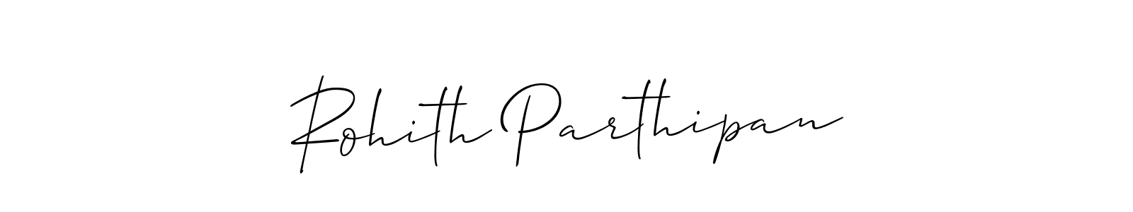 This is the best signature style for the Rohith Parthipan name. Also you like these signature font (Allison_Script). Mix name signature. Rohith Parthipan signature style 2 images and pictures png