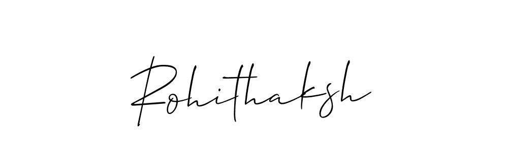 if you are searching for the best signature style for your name Rohithaksh. so please give up your signature search. here we have designed multiple signature styles  using Allison_Script. Rohithaksh signature style 2 images and pictures png