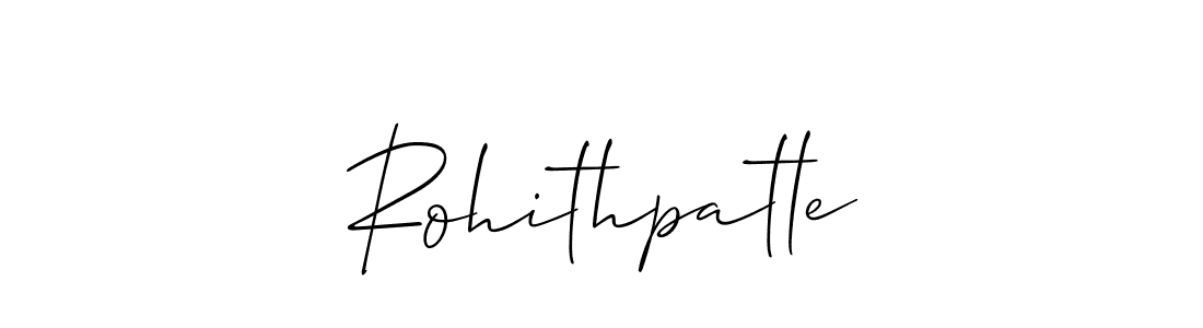 if you are searching for the best signature style for your name Rohithpatle. so please give up your signature search. here we have designed multiple signature styles  using Allison_Script. Rohithpatle signature style 2 images and pictures png