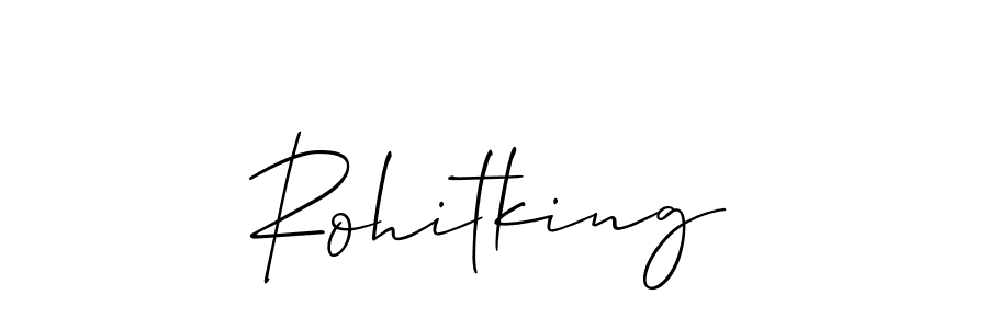 You should practise on your own different ways (Allison_Script) to write your name (Rohitking) in signature. don't let someone else do it for you. Rohitking signature style 2 images and pictures png