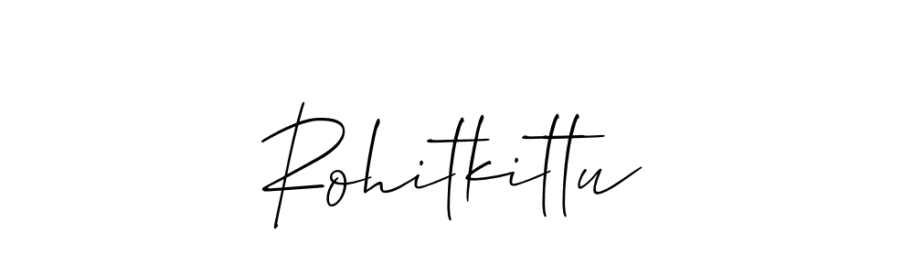 Best and Professional Signature Style for Rohitkittu. Allison_Script Best Signature Style Collection. Rohitkittu signature style 2 images and pictures png