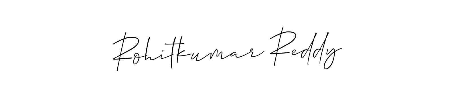 Make a beautiful signature design for name Rohitkumar Reddy. Use this online signature maker to create a handwritten signature for free. Rohitkumar Reddy signature style 2 images and pictures png