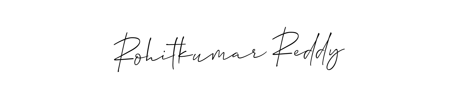 Once you've used our free online signature maker to create your best signature Allison_Script style, it's time to enjoy all of the benefits that Rohitkumar Reddy name signing documents. Rohitkumar Reddy signature style 2 images and pictures png