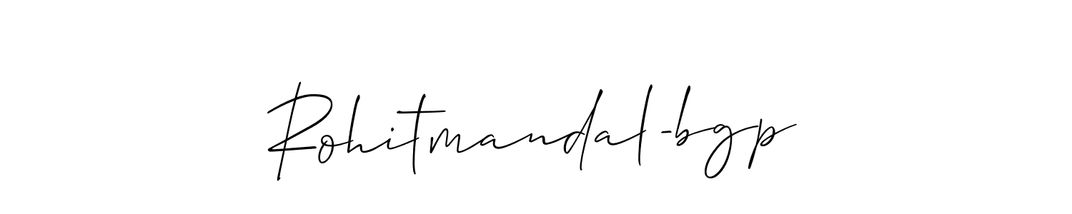 Rohitmandal-bgp stylish signature style. Best Handwritten Sign (Allison_Script) for my name. Handwritten Signature Collection Ideas for my name Rohitmandal-bgp. Rohitmandal-bgp signature style 2 images and pictures png