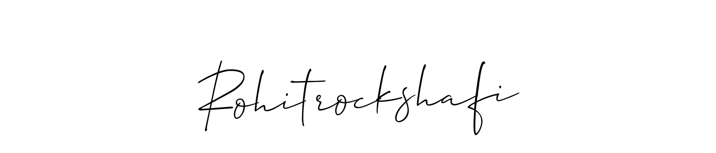 How to Draw Rohitrockshafi signature style? Allison_Script is a latest design signature styles for name Rohitrockshafi. Rohitrockshafi signature style 2 images and pictures png