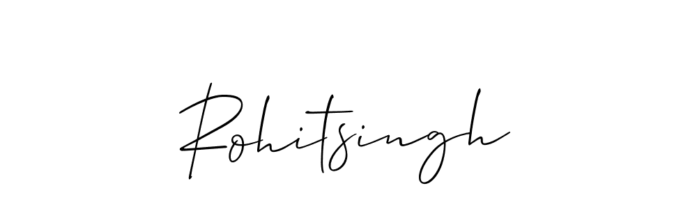 Make a beautiful signature design for name Rohitsingh. Use this online signature maker to create a handwritten signature for free. Rohitsingh signature style 2 images and pictures png