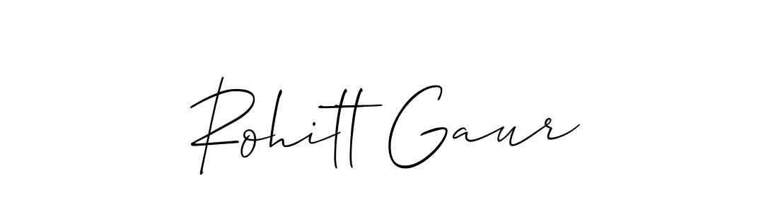 You can use this online signature creator to create a handwritten signature for the name Rohitt Gaur. This is the best online autograph maker. Rohitt Gaur signature style 2 images and pictures png